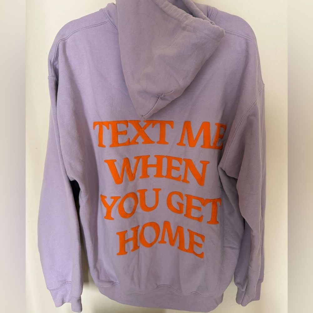 Lonely Ghost Text Me When You Get Home hoodie